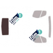Kit film solaire Renault Trafic (2) Court / Long Utilitaire 4 portes (2002 - 2015) hayon