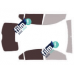 Kit film solaire Skoda Rapid 5 portes (depuis 2012)
