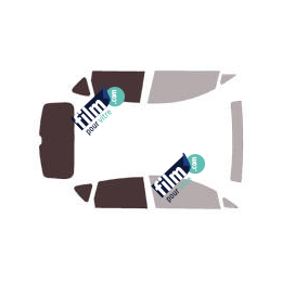 Kit film solaire Seat Altea (1) 5 portes (2009 - 2016) (phase 2)