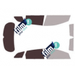 Kit film solaire Hyundai i30 (2) SW Break 5 portes (2013 - 2018)