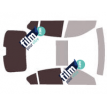 Kit film solaire Infiniti Q50 (1) Berline 4 portes (depuis 2013)