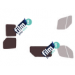 Kit film solaire Opel Movano (2) L1 / L2 / L3 / L4 Utilitaire 5 portes (depuis 2010) 1 porte latérale et 1 vitre latérale et 2 portes ar