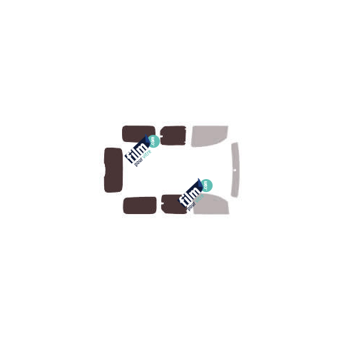 Kit film solaire Mercedes-Benz Citan (1) Maxi 5 portes (depuis 2012) vitres entrouvrantes et hayon