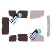 Kit film solaire Mercedes-Benz Citan (1) 5 portes (depuis 2012) vitres entrouvrantes et hayon