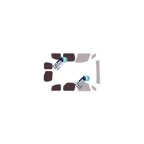 Kit film solaire Peugeot Partner (2) 5 portes (2008 - 2018) 1 porte latérale et 2 portes arriéres