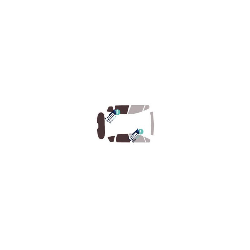 Teinte Vitre Arrière 20 Film Solaire Teinté Peugeot 2008 5 Portes 2019 - Vitres Arrière & Lunette - 20% Noir Fumé - Anti-UV 99% Film Protection UV