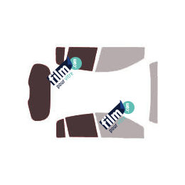 Kit film solaire Renault Clio (3) Collection 5 portes (depuis 2012)