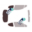 Kit film solaire Peugeot 207 PLUS 3 portes (depuis 2012)