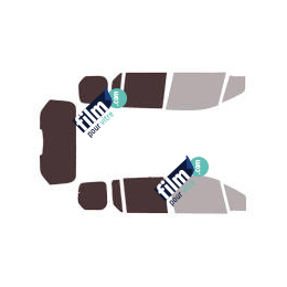 Kit film solaire Ford Tourneo (2) Connect 5 portes (depuis 2014) vitres descendantes avec hayon