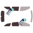 Kit film solaire Toyota Auris (2) Touring Sport Break 5 portes (2013 - 2020)