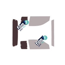 Kit film solaire Toyota Hilux (7) Extra Cab Pick-up 2 portes (2013 - 2015)