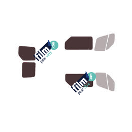 Kit film solaire Renault Master (3) L1 / L2/ L3/ L4 Utilitaire 6 portes (depuis 2010) 2 portes latérales avec 2 vitres latérales et 2 portes arrières