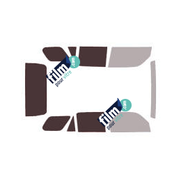 Kit film solaire Toyota 4Runner (4) 5 portes (depuis 2014) (phase 2)