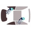 Kit film solaire Mercedes-Benz Classe S (5) Coupe 2 portes (depuis 2014)