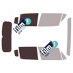 Kit film solaire Jeep Renegade 5 portes (depuis 2014)