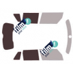 Kit film solaire Mini One et Cooper (3) 5 portes (depuis 2014)