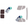 Kit film solaire Renault Trafic (3) Court / Long Utilitaire 5/6 portes (depuis 2014) 2 portes arriéres