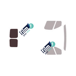 Kit film solaire Renault Trafic (3) Court / Long Utilitaire 5/6 portes (depuis 2014) 2 portes arriéres