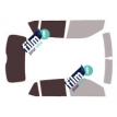 Kit film solaire Skoda Fabia (3) 5 portes (depuis 2014)