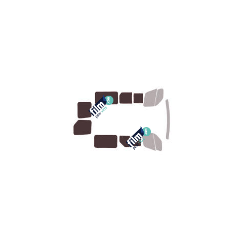 Kit film solaire Renault Master (3) L1 5 portes (depuis 2010) tout vitré avec vitres coulissantes et 1 porte latérale