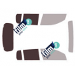 Kit film solaire Suzuki Celerio 5 portes (depuis 2014)
