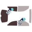 Kit film solaire Rover 200 et 400 (2) 3 portes (1996 - 2000)