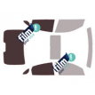 Kit film solaire Honda Civic (10) Berline 4 portes (depuis 2016)