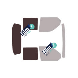 Kit film solaire Volkswagen Transporter T6 (6) Pick-up 4 portes (depuis 2015)