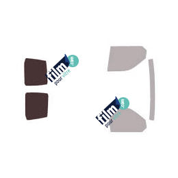 Kit film solaire Volkswagen Transporter T6 (6) Court Ou Long Utilitaire 5/6 portes (depuis 2015) 2 portes arrières