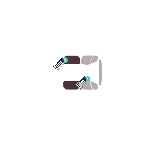 Kit film solaire Renault Trafic (2) Court / Long Utilitaire 3 portes (2002 - 2015) vitres fixes