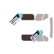 Kit film solaire Renault Trafic (3) Court / Long Utilitaire 3/4 portes (depuis 2014) vitres fixes