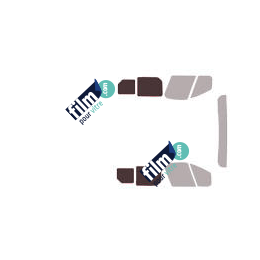 Kit film solaire Renault Trafic (3) Court / Long Utilitaire 3/4 portes (depuis 2014) vitres ouvrantes