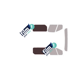 Kit film solaire Opel Vivaro (2) Court / Long Utilitaire 3/4 portes (depuis 2014) vitres fixes