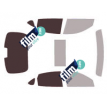 Kit film solaire Infiniti Q70 Berline 4 portes (depuis 2014)