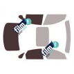 Kit film solaire Jaguar XF (2) Berline 4 portes (depuis 2016)