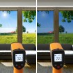Film solaire anti chaleur réfléchissant Argent foncé pose extérieure - rejet total énergie solaire 85%