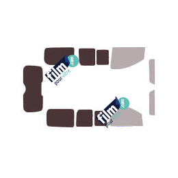 Kit film solaire Toyota ProAce (1) Court 4 portes (2012 - 2016)