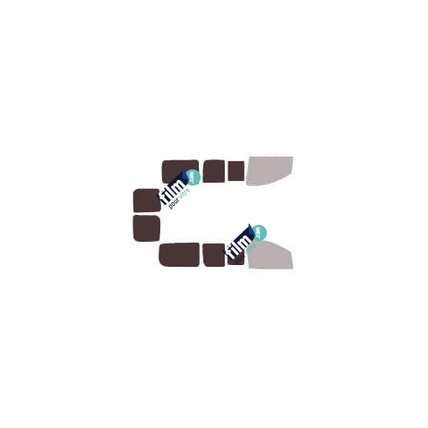 Kit film solaire Toyota ProAce (1) Court 5 portes (2012 - 2016) avec 2 portes arrières