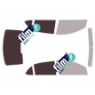 Kit film solaire Hyundai i10 (2) Berline 4 portes (depuis 2014)