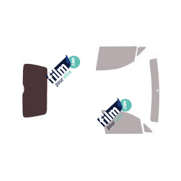 Kit film solaire Volkswagen Caddy (4) Utilitaire 3 / 4 portes (2016 - 2020) hayon