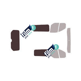 Kit film solaire Ford Custom Transit (1) Utilitaire 5 portes (depuis 2014) 1 porte latérale, vitres fixes et hyon