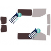 Kit film solaire Peugeot Expert (3) Standard / Long Utilitaire 5/6 portes (depuis 2016) 2 vitres latérales fixes et 2 portes arrières avec essuies glaces