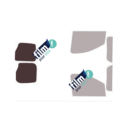 Kit film solaire Toyota ProAce (1) Utilitaire 4/5/6 portes (2007 - 2017) 2 portes arriéres avec essuies glaces