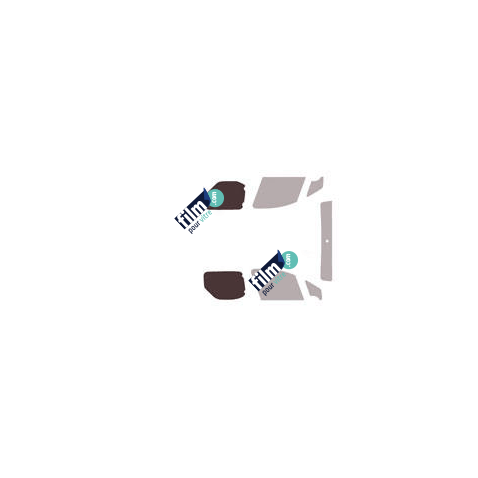 Kit film solaire Peugeot Partner (2) Utilitaire 4/5 portes (2008 - 2018) 1 porte latérale, 2 vitres latérales