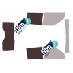Kit film solaire Opel Combo (B) Utilitaire 4/5 portes (2011 - 2018) 2 vitres descendantes et hayon