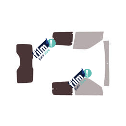 Kit film solaire Opel Combo (B) Utilitaire 4/5 portes (2011 - 2018) 2 vitres entrouvrantes et hayon