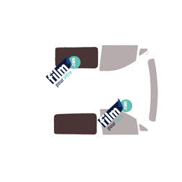 Kit film solaire Mercedes-Benz Vito (3) Mixto Utilitaire 4/5 portes (depuis 2014) 1 porte latérale et 2 vitres fixes