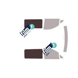 Kit film solaire Mercedes-Benz Vito (2) Mixto Utilitaire 4/5 portes (2003 - 2014) 1 porte latérale et 2 portes fixes