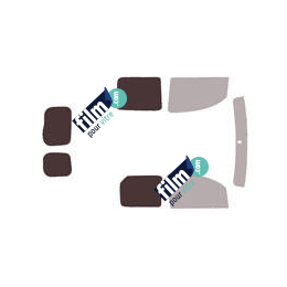 Kit film solaire Renault Kangoo (2) Utilitaire 5 portes (depuis 2008) 1 porte latérale, 2 vitres et 2 portes arrières