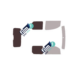 Kit film solaire Nissan Kubistar (2) Utilitaire 5 portes (depuis 2008) 2 portes latérales, 2 vitres et hayon